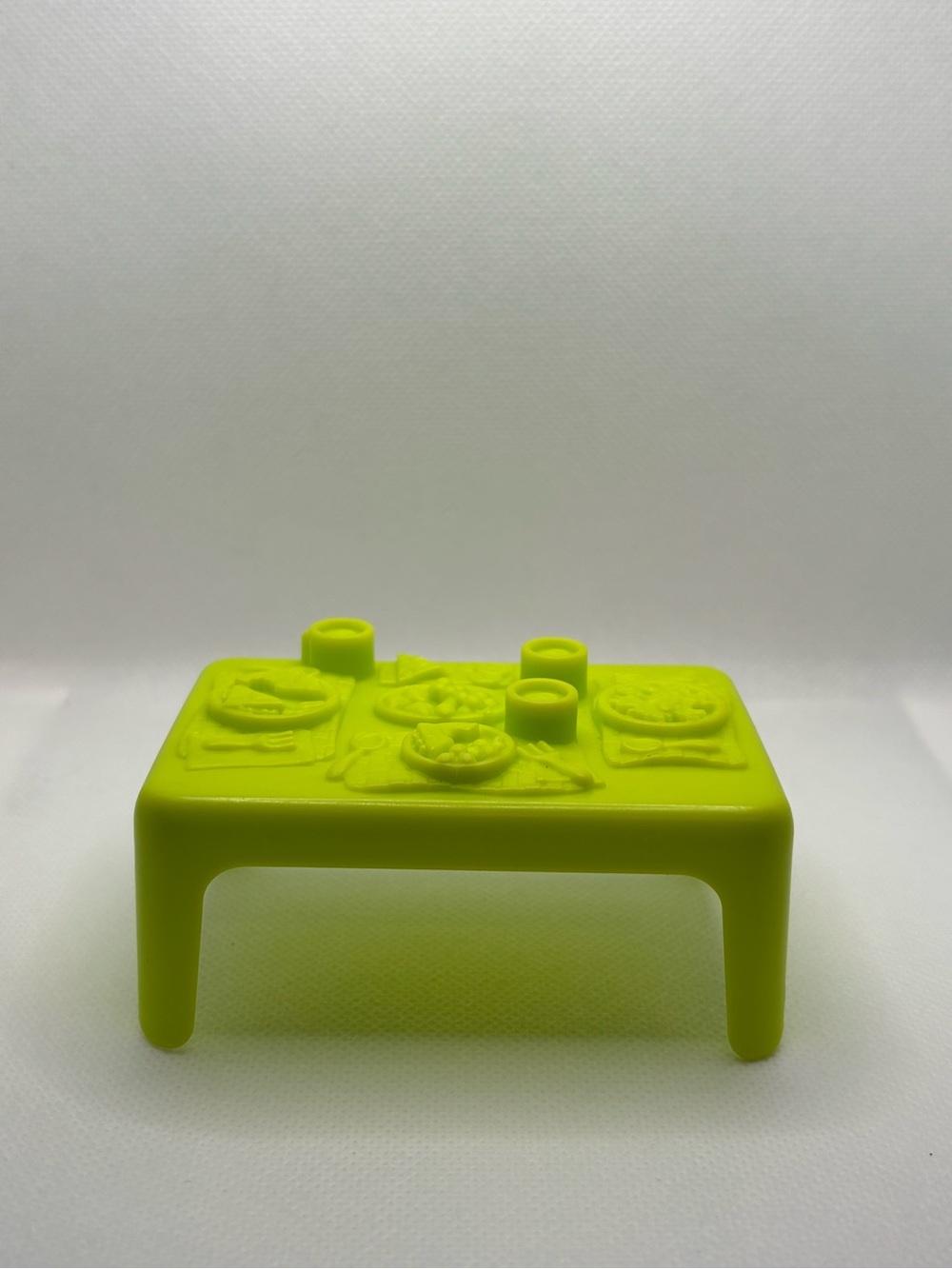 2/15$ 🦊 Fisher Price Little People Surprise & Sounds Home Green Dining Table